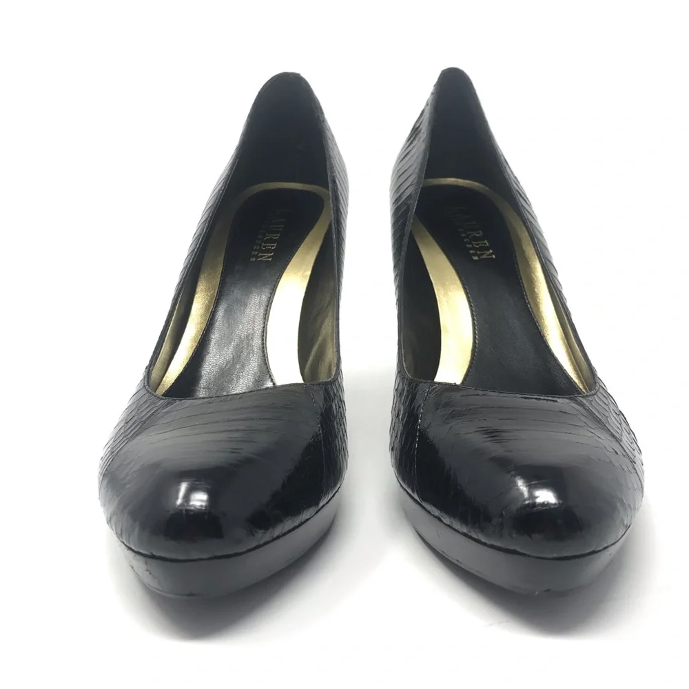 Ralph Lauren Black Heels - Picture 3 of 6